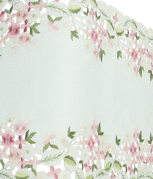 XD13041 Fairy Garden Sheer Placemats, 12"x18",Set of 4