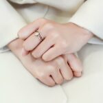 DA276 - IP Gold(Ion Plating) Stainless Steel Ring with AAA Grade CZ - Image 5