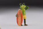 Frog Holding a Surfboard - Image 4