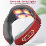 Smart Electric Neck Massager Wireless Shoulder Body Massager 6 Modes