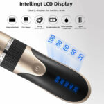 USB Hair Clipper Men Barber Rechargeable Beard Trimmer - Image 4