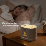 USB Rechargeable Humidifier Air Purifier with LED Light for Home - Image 4