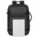 Mens Backpacks Multifunctional Waterproof Film Laptop Backbag - Image 4