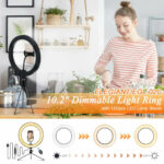 10" Table Top Selfie LED Lamp - Image 2