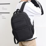 Men's Backpacks Multifunctional Waterproof Business Bags USB Charging - Image 4