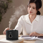 USB Rechargeable Humidifier Air Purifier with LED Light for Home - Image 5