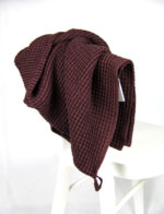 Light Grey linen waffle towel - Image 10