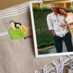 "IF YOU ARE READING THIS GIVE ME A HUG" Besticktes Hamamtuch - Image 13