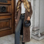 Vintage Brown Slim Coat – Haute Edition 25 - Image 2