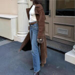 Vintage Brown Slim Coat – Haute Edition 25 - Image 5