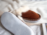 Brown Shearling Sheepskin Mules - Image 7