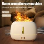 Stylish and Compact USB Flame Aromatherapy Machine with Visible Water - Image 3