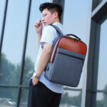 Business Backpack For Men Large Capacity USB Charging Bag Male - Image 4