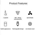 Mini Portable Vacuum Cleaner Desktop Cleaning Desk Vacuum Clean Up - Image 3