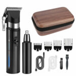 Electric Hair Trimming Kit Hair Clipper+Nose Hair Clipper Professional