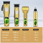 Professional Hair Clipper Set Men's Oil Head Carving Electric Push - Image 3