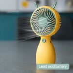 Portable Mini Fan USB Charging Handheld Cartoon Fan For Outdoor - Image 3