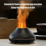 Flame Aromatherapy Humidifier Nordic Desktop Home Style Atmosphere - Image 3