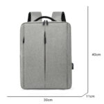 Men's Business Backpack For 15.6 Inches Laptop Portable Large Capacity - Image 2