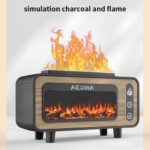 Fireplace Diffuser 7 Colors LED Ultrasonic Aroma Essential Oil 3D - Image 5