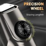 Vacuum Beard Trimmer for Men Adjustable Length with 2 Comb (1-20mm) - Image 4