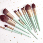 12pcs Poppies Makeup Brushes Set Beginner Foundation Eye Shadow Loose - Image 4
