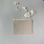 Handmade Small Bag Wafflepique | Camel