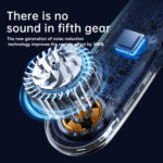 10000mAh Portable Neck Fan Mini Bladeless Silent Neckband Fan USB - Image 3