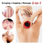 Electric Cupping Massager Vacuum Suction Cups Red Light Anti Cellulite - Image 2