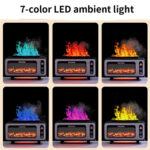 Fireplace Diffuser 7 Colors LED Ultrasonic Aroma Essential Oil 3D - Image 3