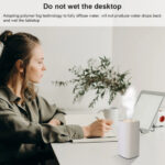 Portable Mini Humidifier Small Sprayer Desktop Mute Aroma Essential - Image 4