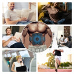 Eletric Muscle Stimulator Abdominal Massager Abs Fitness Equipment Fat - Image 4