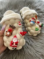 Funny DIY Bubble Slippers Furry House Slides for Chirstmas - Image 2