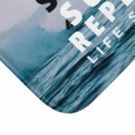 Eat, Sleep, Surf and Repeat Bath Mat - Image 3