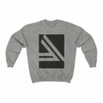 Men's Double Slanted Logo Crewneck Sweatshirt - Image 6