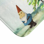 Magical Gnome in Forest Bath Mat Home Accents - Image 3