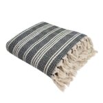 Woven Stripe Turkish Throw - Image 4