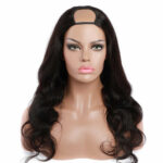 U Part Wig Body Wave Human Hair Wigs For Black Women Brazilian Remy Ha - Image 4
