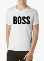 Boss V-Neck T-shirt - Image 2