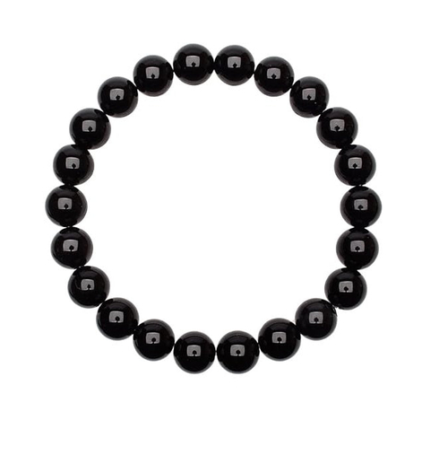 Bracelet Onyx Noir "Protection contre les énergies négatives" 8mm
