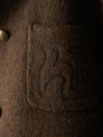 Women's Embroidered Wool Reversible Woolen Coat Slim-fit Coat - Image 4