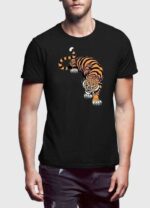 Cornered Tiger Printed T-Shirt - Image 2