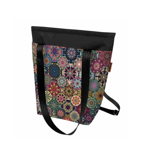 Valencia Bag/Backpack In Canvas 2in1 Bertoni