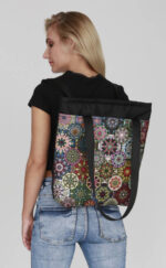 Valencia Bag/Backpack In Canvas 2in1 Bertoni - Image 4