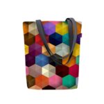 Factor Shoulder Bag In Canvas Sunny Line Bertoni