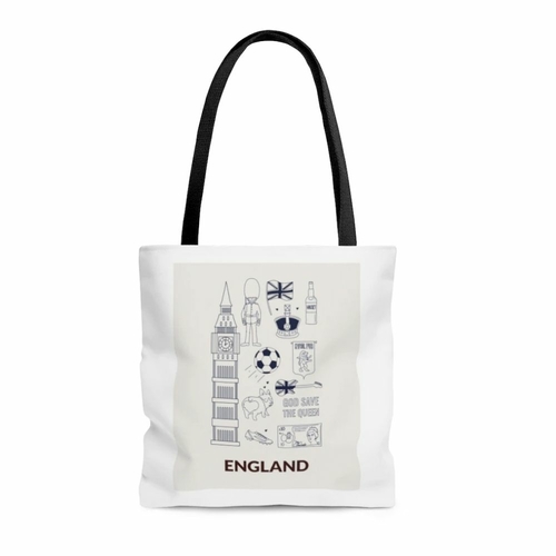 Symbols of ENGLAND Everyday Shopper Tote Bag Medium