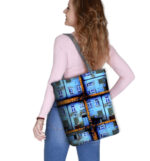 Ingerencja Shoulder Bag In Canvas Sunny Line Bertoni - Image 3