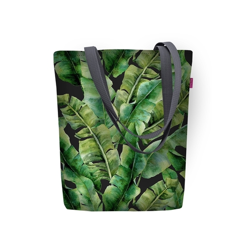 Ibiza Night Shoulder Bag In Canvas Sunny Line Bertoni