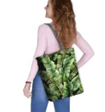 Ibiza Night Shoulder Bag In Canvas Sunny Line Bertoni - Image 3