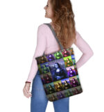 Modern Lisa Shoulder Bag In Canvas Sunny Line Bertoni - Image 3